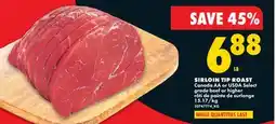 No Frills SIRLOIN TIP ROAST offer