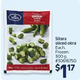 Walmart Sitara sliced okra offer