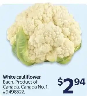 White cauliflower