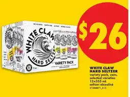 No Frills WHITE CLAW HARD SELTZER offer