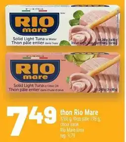 Metro Rio Mare solid light tuna offer