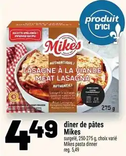 Metro Mikes meat lasagna offer