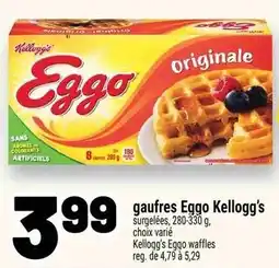 Metro Kellogg's Eggo waffles offer