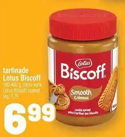 Metro Lotus Biscoff smooth crèmeux offer