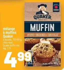 Metro Quaker muffin mix offer
