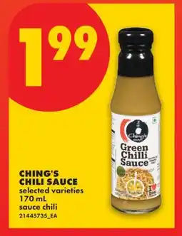 No Frills CHING'S CHILI SAUCE offer