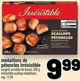Metro Irresistible medaillons de pétoncles offer