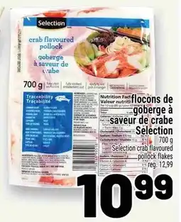 Metro Selection crab flavoured pollock flakes offer