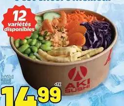 Metro Aki sushi poke bowl offer