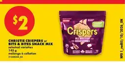 No Frills CHRISTIE CRISPERS or BITS & BITES SNACK MIX offer
