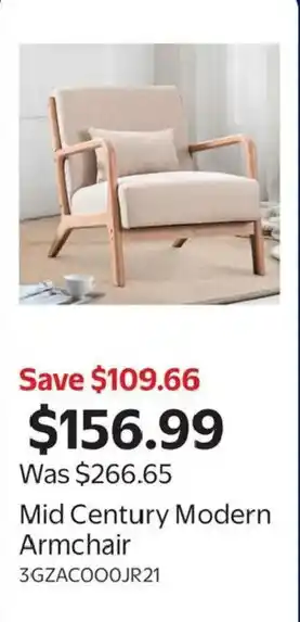 Mid Century Modern Armchair