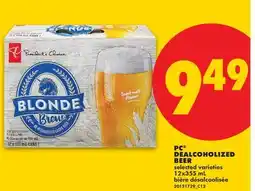 No Frills PC DEALCOHOLIZED BEER offer