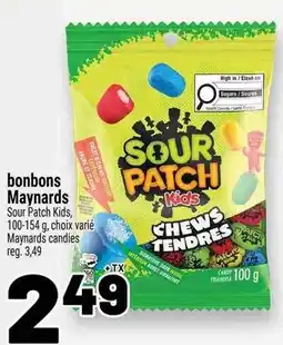 Metro bonbons Maynards offer
