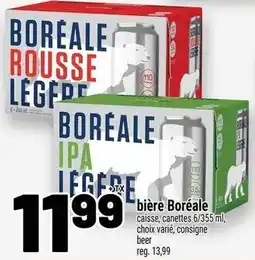 Metro Borale bière offer