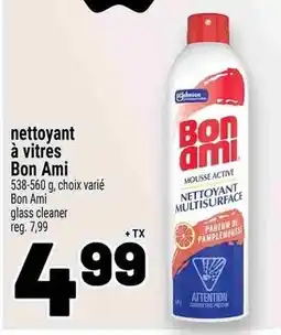 Metro Bon ami glass cleaner offer