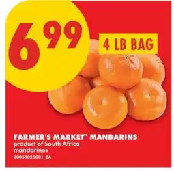 No Frills FARMER'S MARKET MANDARINS, 4 LB BAG offer