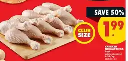 No Frills CHICKEN DRUMSTICKS offer