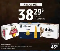 Metro Corona, Stella Artois, Modelo offer