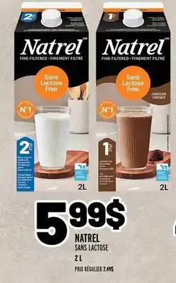 Metro Natrel sans lactose offer
