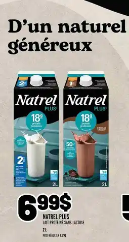 Metro Natrel Plus lait protéiné sans lactose offer