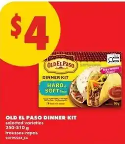 No Frills Old El Paso dinner kit offer