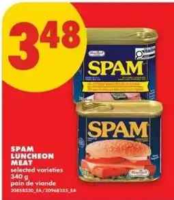 No Frills spam luncheon meat offer