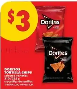 No Frills Doritos tortilla chips offer