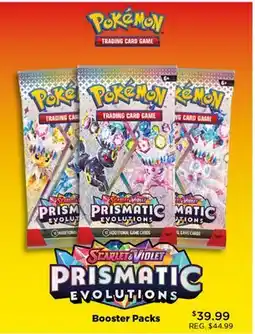 Showcase Pokemon Scarlet & Violet Prismatic Evolutions Booster Pack offer