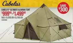 Cabela's CABELA'S ULTIMATE ALAKNAK TENT offer