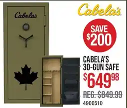 Cabela's CABELA'S 30-GUN SAFE offer
