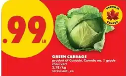 No Frills Green Cabbage offer