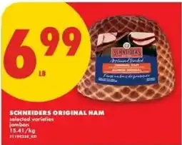 No Frills Schneiders original ham offer
