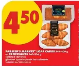 No Frills Farmer's Market loaf cakes offer