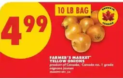 No Frills Farmer's Market yellow onions offer