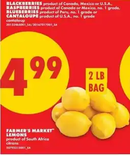 No Frills Farmer's Market lemons offer