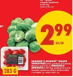 No Frills Farmer's Market grape tomatoes offer