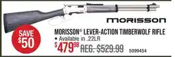 Cabela's MORISSON LEVER-ACTION TIMBERWOLF RIFLE offer