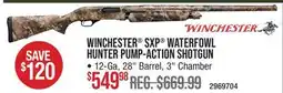 Cabela's WINCHESTER SXP WATERFOWL HUNTER PUMP-ACTION SHOTGUN offer