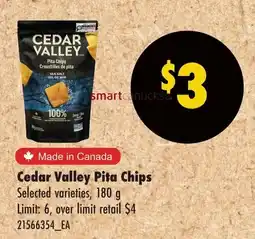 No Frills Cedar Valley Pita Chips offer