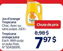 Walmart Tropicana orange juice offer