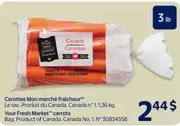 Walmart Carottes Mon marché fraîcheur offer