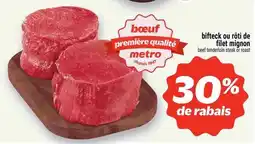 Metro Metro bœuf première qualité offer