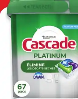 Walmart CASCADE DISHWASHER TABS offer