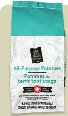 Walmart Your Fresh Market all-purpose potatoes or yellow onions offer