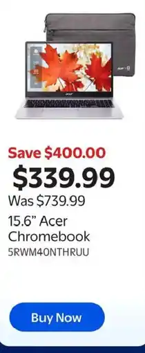 Walmart Acer Chromebook offer