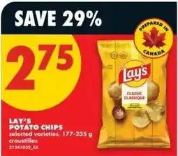 No Frills Lay's potato chips offer