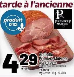 Metro Première Moisson capicillo offer