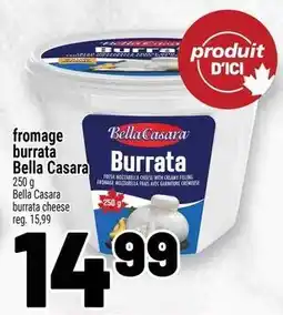 Metro Bella Casara burrata cheese offer