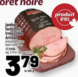Metro jambon forêt noire Irrésistible Artisan offer