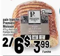 Metro Première Moisson sliced bread offer
